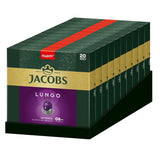 Jacobs Kaffeekapseln Lungo Intenso, Intensität 8/12, 10 x 20 Getränke, kompatybilna z Nespresso* Kaffee Kapseln, 200 Kapseln