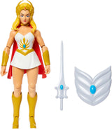 Figurka z kreskówki Masters of the Universe Origins She-Ra, około 14 cm wzrostu, bohaterka telewizyjna z lat 80., księżniczka mocy, szczegółowy projekt i akcesoria, figurki JBM76 Naty Shop domyślny tytuł