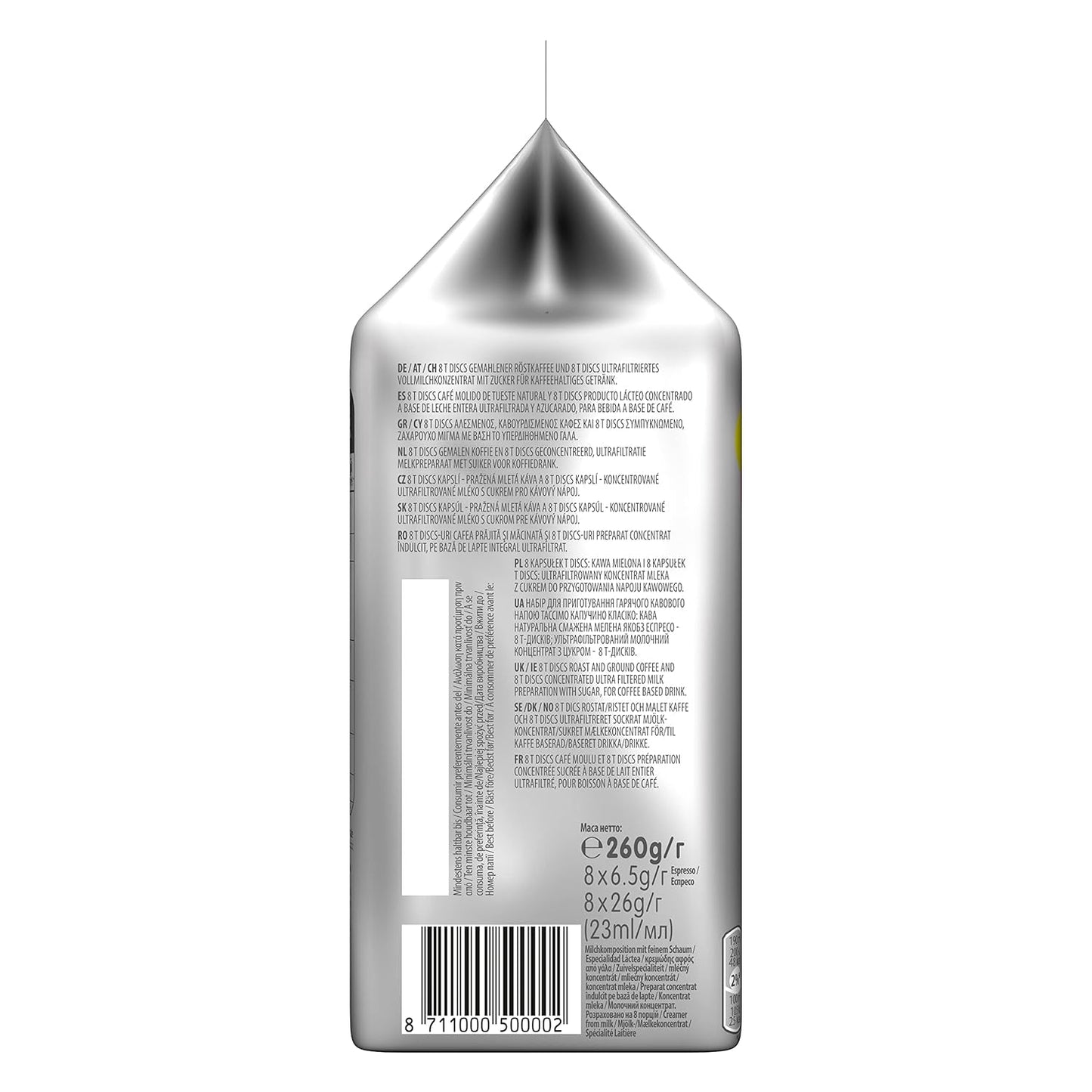 Tassimo Kapseln Jacobs Cappuccino Classico, 5 x 8 podkładek, 40 Kaffeekapseln