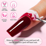Taśma lateksowa AIMEILI Nagelleck Korrektor Hautschutz Fingerschutz Für Nail Art Palisade Geruchlos Weiß 15Ml