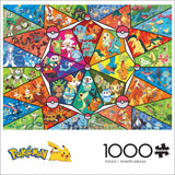 Buffalo Games - Pokemon - Witraż starter - układanka 1000 elementów Puzzle Naty Shop
