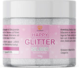 Goodbake Happy Glitter Gold - Brokat jadalny, 10 gramów Glitter Naty Shop Silver