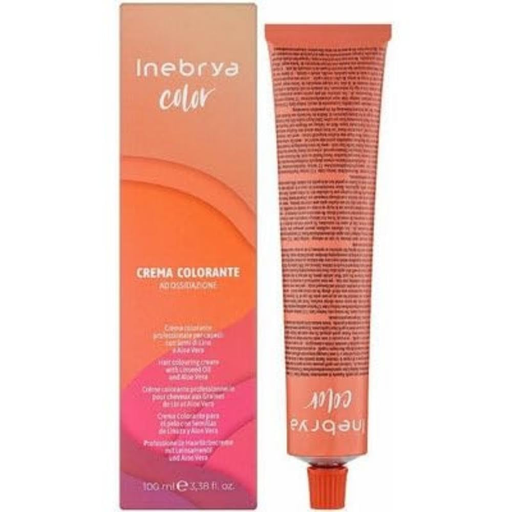 Krem do trwałej koloryzacji włosów z siemieniem lnianym i aloesem 100ml (- 7,0 Blond) Farba do włosów Naty Shop Intense Natural (6/00 Intensywny Ciemny Blond 100 G (1 opakowanie)