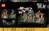 Lego Icons Ogród ciszy — Zestaw botaniczny dla dorosłych Zen z kwiatami lotosu — Konfigurowalna dekoracja biurka inspirowana kuchnią japońską — Prezent dla kobiet i mężczyzn 10315 Zestawy do budowania Besuche den LEGO-Store