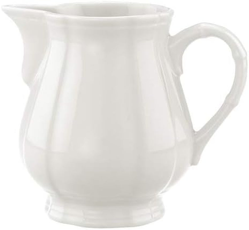 Kubek do mleka Villeroy & Boch Manoir, 250 ml, wysokość: 9,1 cm, porcelana premium, biały