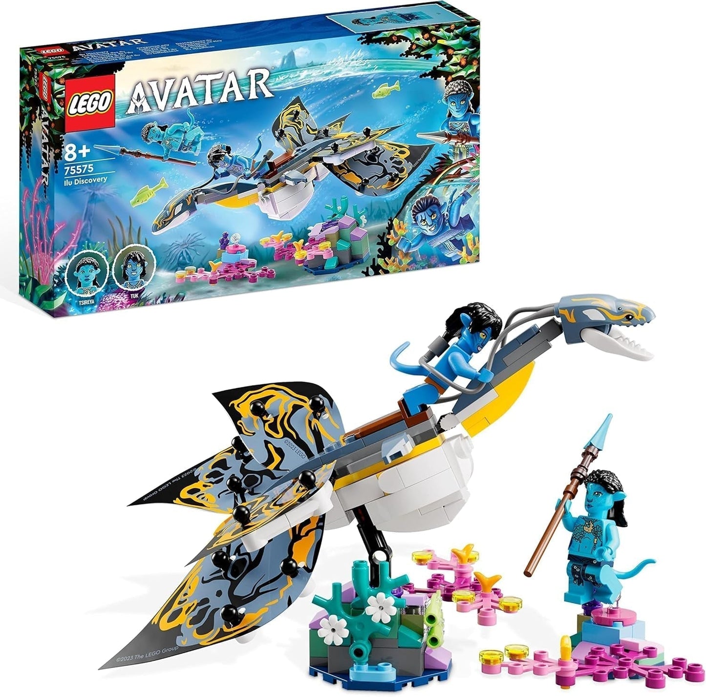 LEGO Avatar Odkrycie ścieżki wodnej Ilu Zabawka do budowania z podwodną figurką Zestaw z kolekcji Pandora dla dzieci i fanów filmów w wieku od 8 lat 75575 Zestawy do budowania Besuche den LEGO-Store Default Title