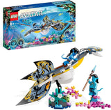 LEGO Avatar Odkrycie ścieżki wodnej Ilu Zabawka do budowania z podwodną figurką Zestaw z kolekcji Pandora dla dzieci i fanów filmów w wieku od 8 lat 75575 Zestawy do budowania Besuche den LEGO-Store Default Title