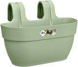 elho Vibia Campana Easy Hanger M 36 - Doniczka na balkon i na zewnątrz - Ø 36,0 x wys. 26,5 cm - Czarny/Antracyt