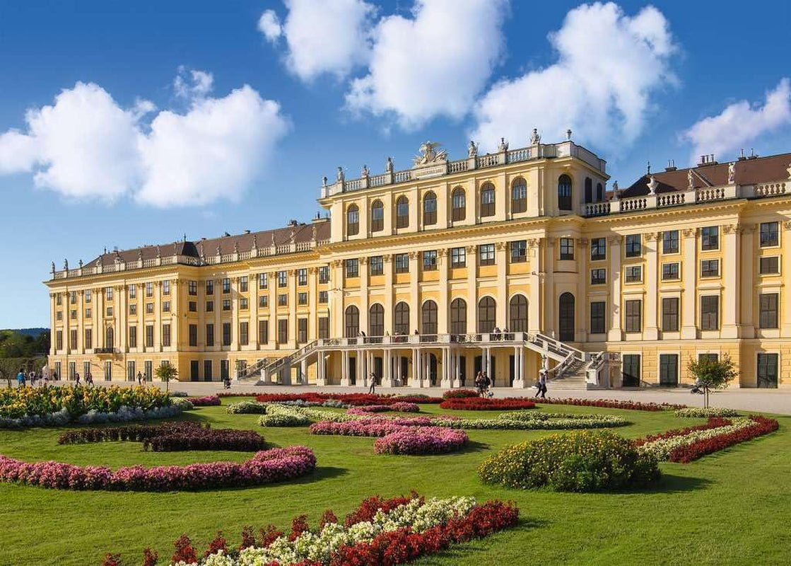 Ravensburger Puzzle 12000353 - Zamek Schönbrunn - 1000-elementowe puzzle dla dorosłych i dzieci powyżej 14 lat, Puzzle Naty Shop