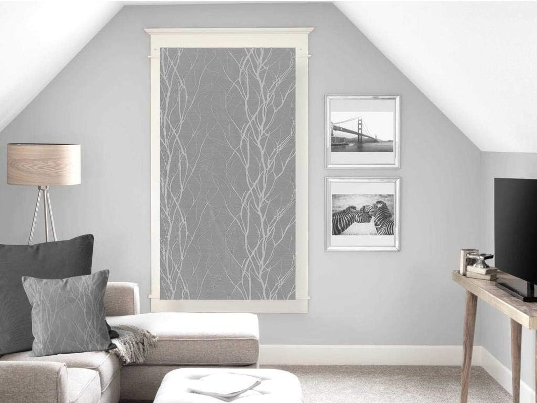 Soleil D'Ocre Liane Bise-Bise, poliester, biały, 70 x 200 cm Naty Shop kołdry i kołdry szare wys. 120 x szer. 60 cm (opakowanie 1 szt.)