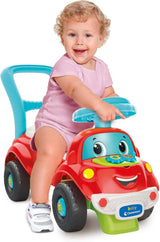 Clementoni - 17747 - Nicolò Go Go 3 w 1 - Autko, elektroniczny głośnik do nauki, pierwsze kroki, światła i dźwięki, gra dla 1-latków - Made in Italy Bebe Toys Naty Shop