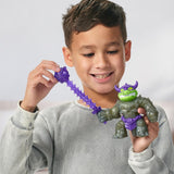 Heroes of Goo Jit Zu Stretch Strikers Deluxe Hero Pack Rock Jaw Rozciągliwa figurka z ponad 20 fajnymi figurkami wyposażenia bojowego Naty Shop