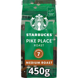 STARBUCKS Pike Place Roast, Mittlere Röstung, Ganze Kaffeebohnen 450g (opakowanie 4er)