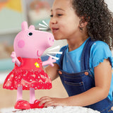 Świnka Peppa Lalka Peppy z błotnistą kałużą - wersja niemiecka, różowe lub różowe lalki Naty Shop