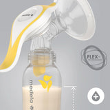 Ręczny laktator Medela Harmony — kompaktowa szwajcarska konstrukcja z osłonami Personalfit Flex i technologią Medela 2-Phase Expression Akcesoria Żywność i karmienie piersią Sklep Bebe Naty