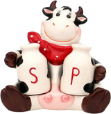 Ceramiczne pudełko do przechowywania krów Dekohelden24, ok. 12 x 11 x 20,5 cm, 20 pudełek do przechowywania żywności Naty Shop Zestaw 3 szt.