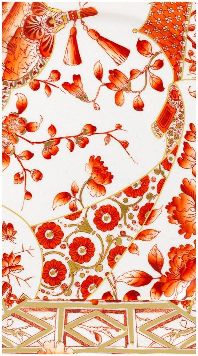 Serwetki dla gości z porcelany Coral Gold, 15 szt. w opakowaniu