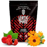 Zestaw do herbaty ziołowej Yerba Mate | Yerba Mate z ziołami | Green Mate Green Energy Guarana, Guayusa Jazmin, Sarsaparilla | Brazylijska zielona Yerba Mate | 3X500G