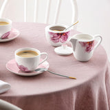 Villeroy & Boch - Kubek na mleko Rose Garden, 280 ml, Premium Porcelain, biały/różowy