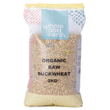 Organiczna kasza gryczana pełnoziarnista - 3 kg - bez GMO - wegańska - bogata w błonnik - certyfikowana ekologicznie
