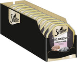 Sheba Mokra karma dla kotów, delikatesy w galaretce z łososia, 2 x 11 x 85g