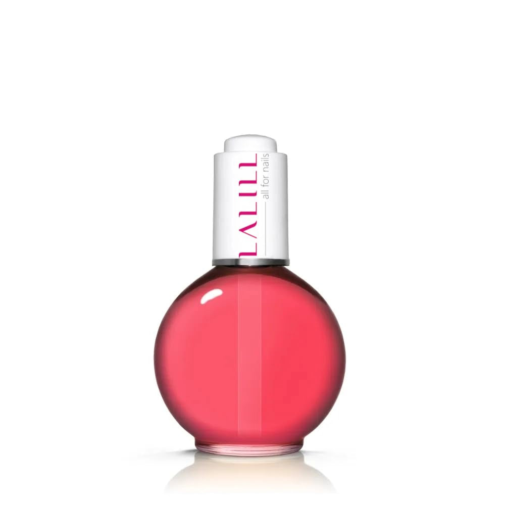 LALIILL Oliwka do skórek paznokci 75 ml - Himbeere Nagelpflegeöl - Nagelöl Pflege Für Nägel Nagelhaut - SPA Maniküre Naildesign Hände - Wegańskie - Z pipetą