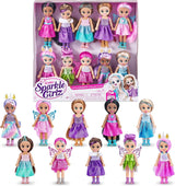 -Lalki-4,7"-Fantasy Little Friend Collection Zestaw 10 sztuk