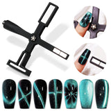 SUPWEE 5 w 1 narzędzie magnetyczne do paznokci, różowy magnes kocie oko dla Nägel Multifunktions Magnetstift DIY Magic 3D magnes w sztyfcie zestaw długopisów Nail Art magnes w sztyfcie do zdobienia paznokci DIY