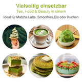 Bohyang Garden Matcha w proszku 100g – Zielona herbata Premium z Korei Południowej | Drobno mielony i bogaty w tradycję | Do latte, koktajli, wypieków i rytuałów higieny osobistej | Matcha w proszku w zamykanej torebce