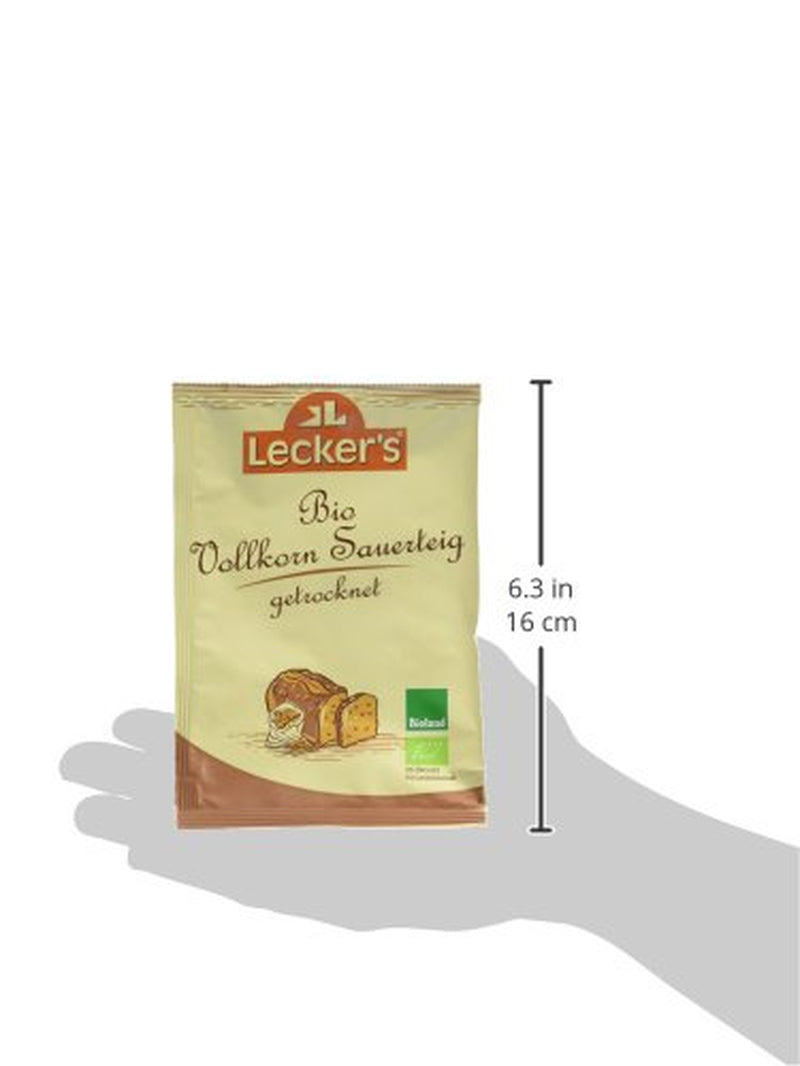Lecker'S Bio Vollkorn Sauerteig (10 X 30 G) Mieszanka do pieczenia i gotowania Naty Shop