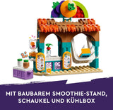 LEGO Friends Stojak z smoothie na plaży Zestaw do odgrywania ról Pomysł na prezent dla dziewcząt i chłopców w wieku 6 lat z figurkami Żółw i akcesoria Zabawka wspomagająca rozwój społeczny 42625 Zestawy do budowania Besuche den LEGO-Store