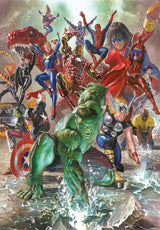 Clementoni Marvel Puzzle 500 elementów dla dorosłych - Puzzle dla dorosłych w wymiarach 49 x 36 cm - Trudne puzzle dla dorosłych od Clementoni 35546 Puzzle Naty Shop