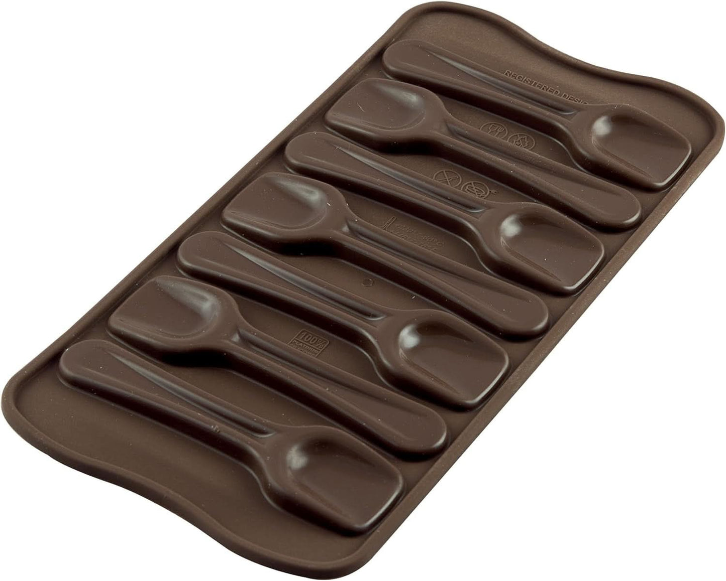 Silikomart 199194, do pralin czekoladowych, z motywem zimowym Kitchen Naty Shop Spoon