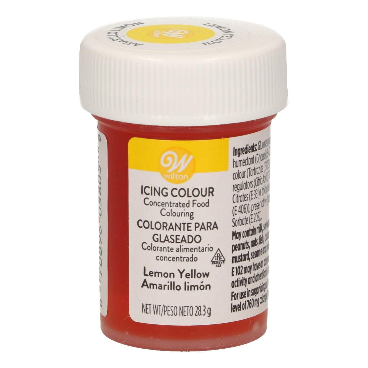Kolor lukier Wilton – (cytrynowożółty)