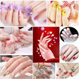 8 Boxen Nail Art Strass Kit - Nail Art Gemischt Strass Set, Nagel Kunst Strasssteine ​​​​Gems Perlen Edelsteine ​​​​Bunt Pferdeaugen Strass Für Nageldesign Zubehör Mit 1 Pinzetten Und 1 Strass Picker Für DIY