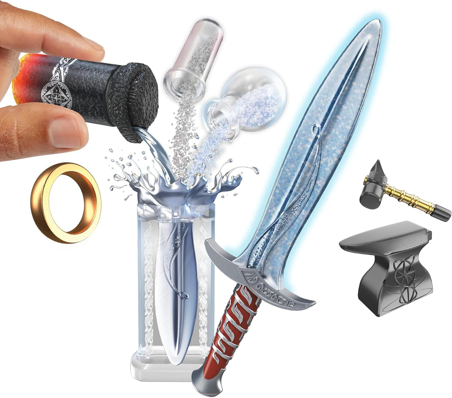 Mga'S Miniverse Make It Mini - Władca Pierścieni Mini Kolekcje Blind Pack Zestaw do rękodzieła z żywicy Repliki Odpowiednie dla kolekcjonerów i dzieci w wieku 8 lat Nie ESSBAR Figurki Sklep Naty