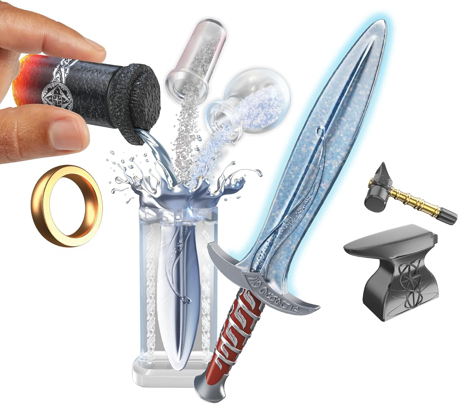Mga'S Miniverse Make It Mini - Władca Pierścieni Mini Kolekcje Blind Pack Zestaw do rękodzieła z żywicy Repliki Odpowiednie dla kolekcjonerów i dzieci w wieku 8 lat Nie ESSBAR Figurki Sklep Naty