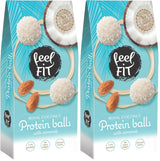 Praliny kokosowe bez cukru z migdałami, Feel FIT, bez dodatku cukru, 17% białka, 63 g