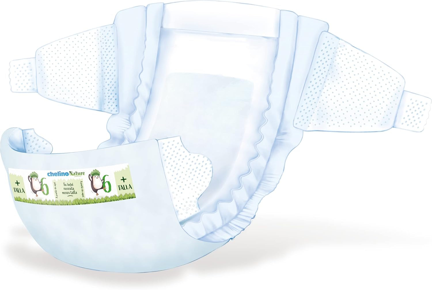 Pieluszka niemowlęca Nature, rozmiar 6 (17-28 kg), 162 pieluchy