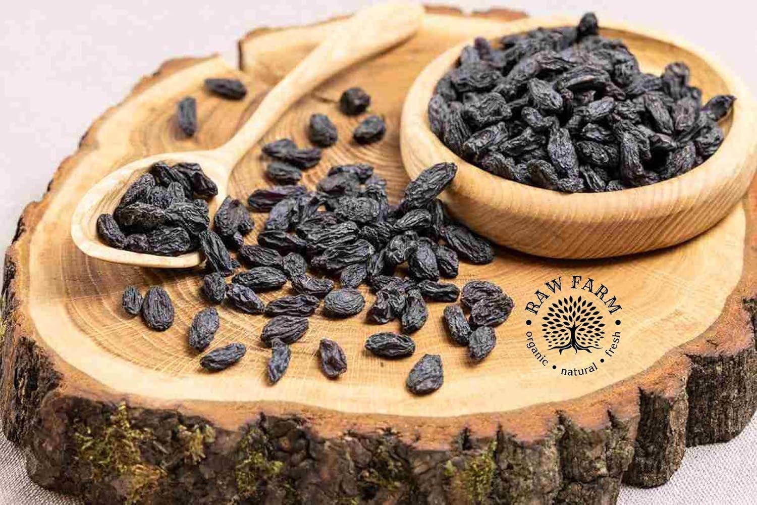 1 kg surowych sułtanek Jumbo Flame, całe owoce, bez glutenu, bez soi, bez dodatku cukru, bez konserwantów, bez słodzików, z olejem słonecznikowym Produkty suszone Naty Shop