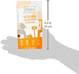 MjAMjAM - Mokra karma premium dla kotów - Wyciskana saszetka - Soczysty kurczak z pyszną marchewką, 12 opakowań (12 x 125 g), bez zbóż, z dodatkowym mięsem