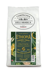 Caffè Corsini - Kaffeebohnen 3x250g Compagnia Dell'Arabica Zestaw Gwatemala/Ęthiopien/El Salvador, Einzelner Ursprung, łącznie 750g