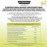 Organiczna krakowana czerwona soczewica 5kg Organiczne łuskane i krakingowe rośliny strączkowe Nie wymaga moczenia Źródło białka i błonnika Pakiet ekonomiczny