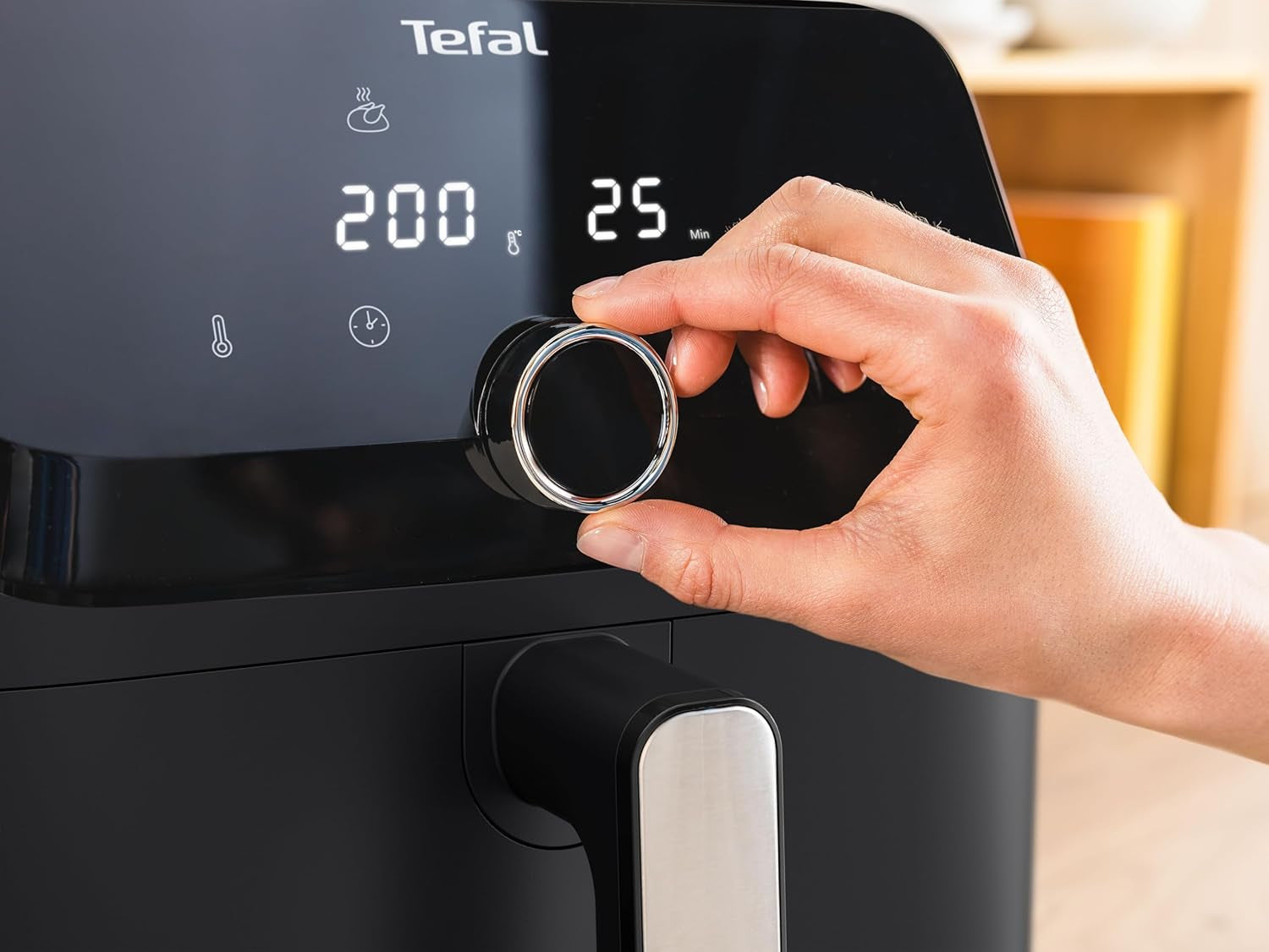 Frytownica Tefal Easy Fry Mega na gorące powietrze, pojemność 7,5 litra, do 8 osób, EY8558E0 Sprzęt AGD Naty Shop