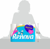 Papier toaletowy Renova Skincare, 3 warstwy, biały, 24 rolki