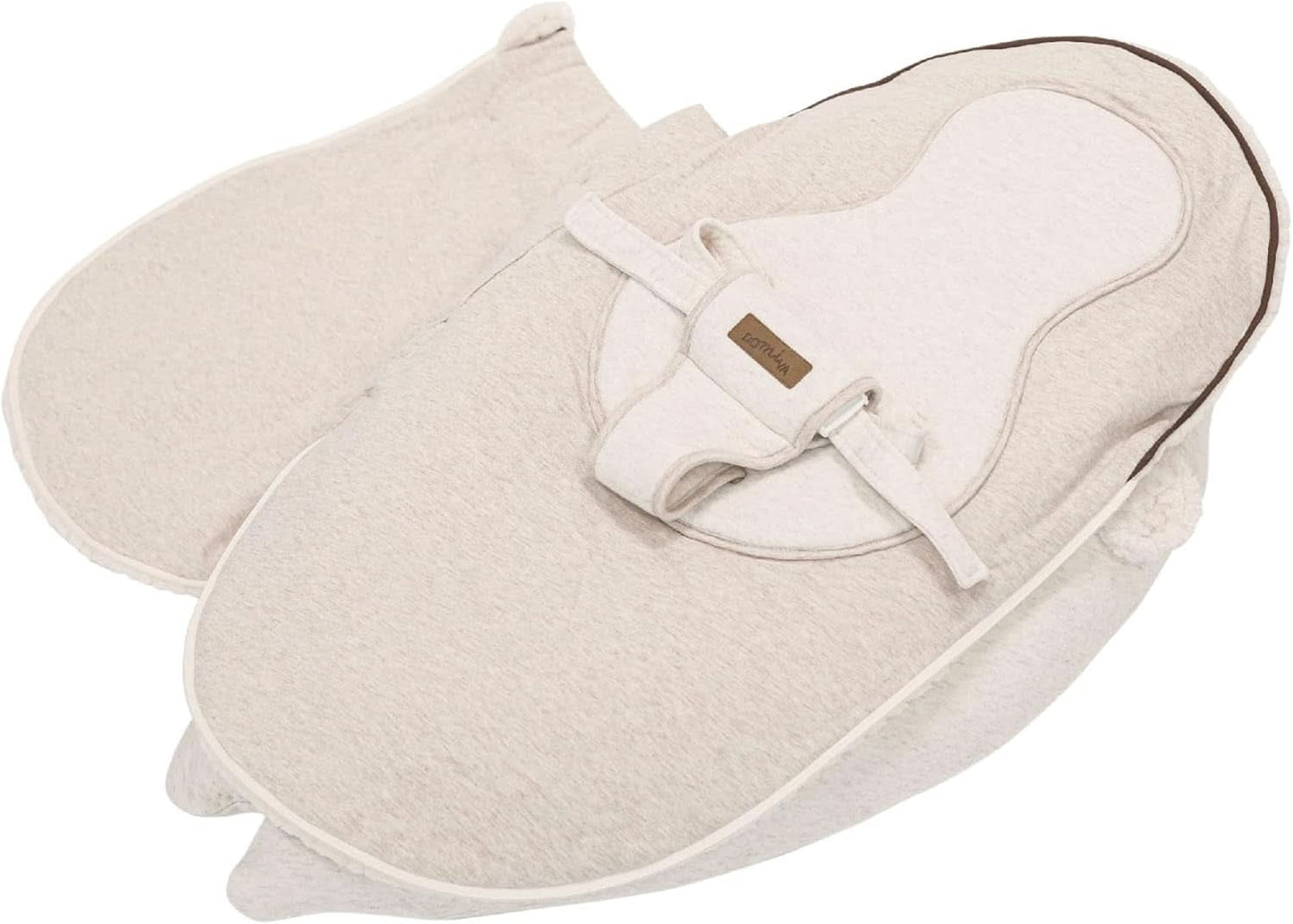 Wielofunkcyjna poduszka do karmienia 4 w 1, Soft Nova, beżowa, pojedyncza poduszka: 202 cm, fotel, 40 X 75 X 22 cm Akcesoria Żywność i karmienie piersią Sklep Bebe Naty