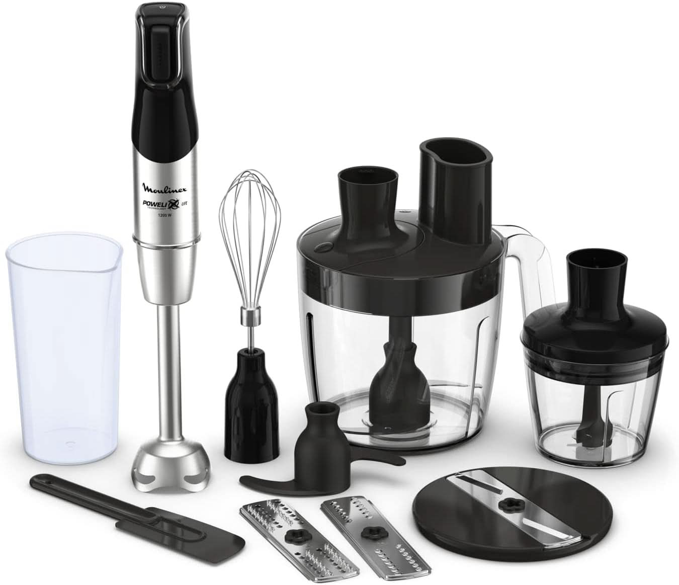 Mikser stojący Infinyforce Pro 1200W, Hochleistungsklingen, Schnelle Ergebnisse, Ergonomische Geschwindigkeitregelung, Geschwindigkeitregelung, Abnehmbare Spülmaschinenfeste Teile DD95JD10 Kitchen Naty Shop