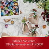 Czekolada Lindta | Asortyment LINDOR | 1371g | 110 trufli w delikatnej czekoladzie z rozpływającym się w ustach | Prezent w postaci czekolady do dzielenia się