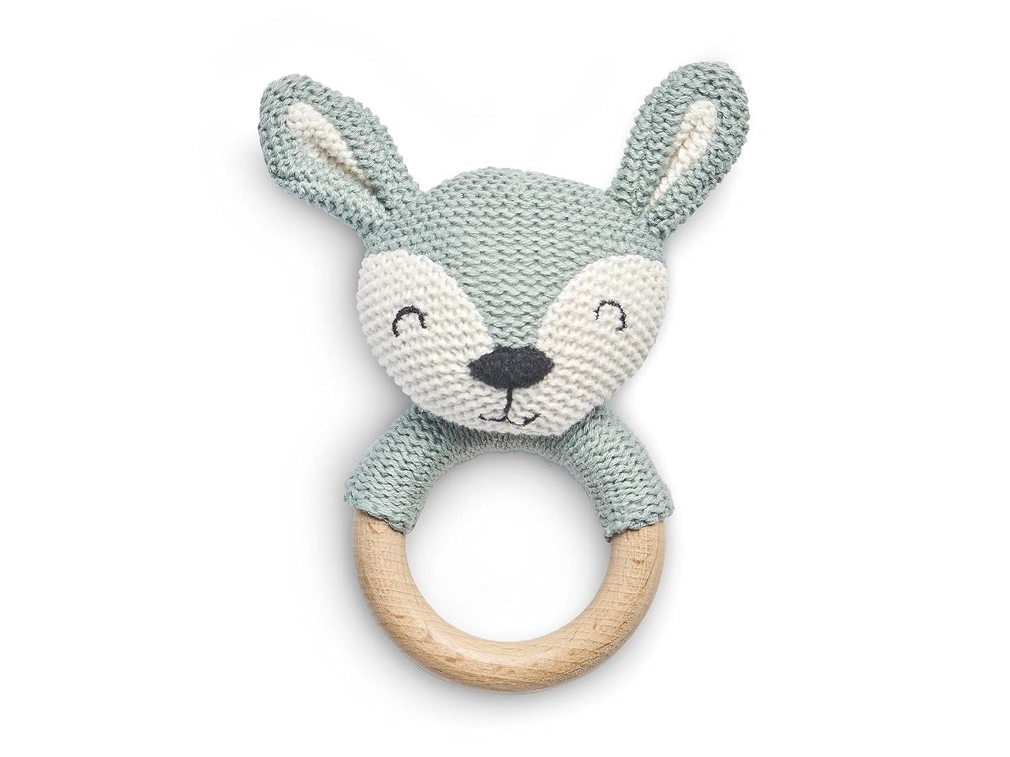 Jollein 101-001-67008 Gryzak z naturalnej gumy Teddy Bear Biscuit