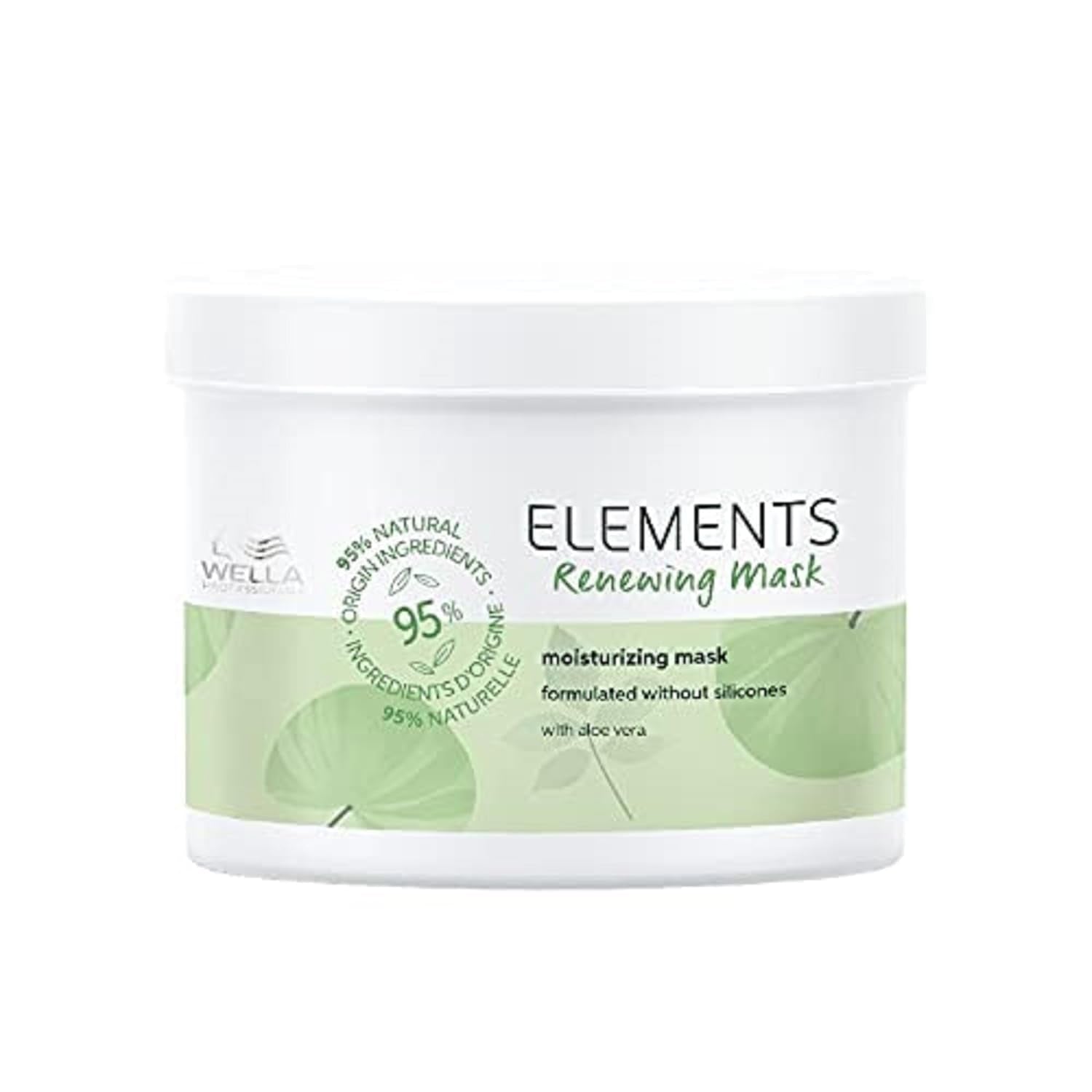 Wella Professionals Elements - naturalna pielęgnacja włosów suchych, zniszczonych i wrażliwej skóry głowy - odżywka bez spłukiwania, maska i spray z antyoksydantami i esencją oliwną Maska do włosów Naty Shop Maska do włosów 500ml